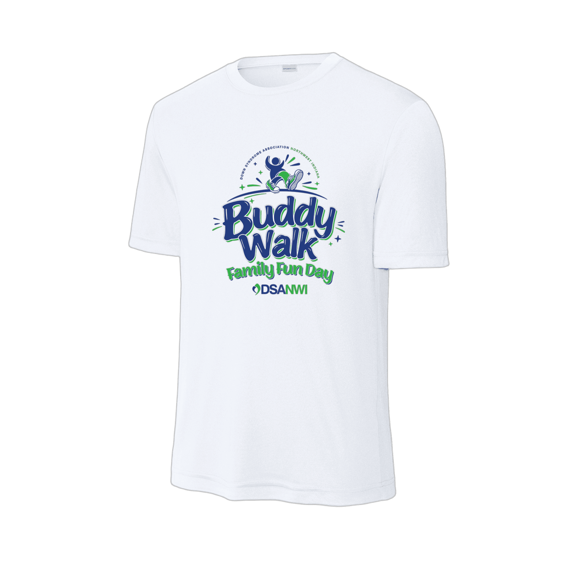 The 2026 Buddy Walk Family Fun Day t-shirt